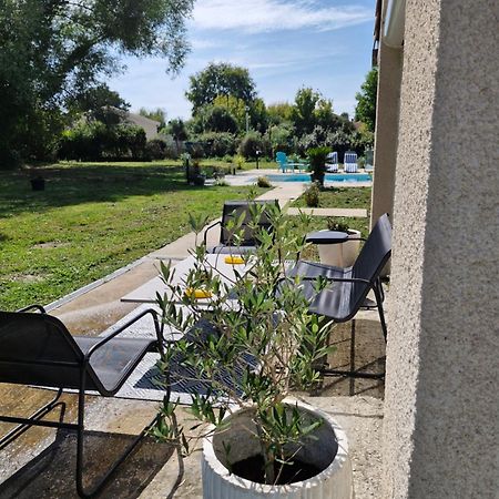 Demeure En Pierre Avec Piscine Privee Villa Etauliers ภายนอก รูปภาพ