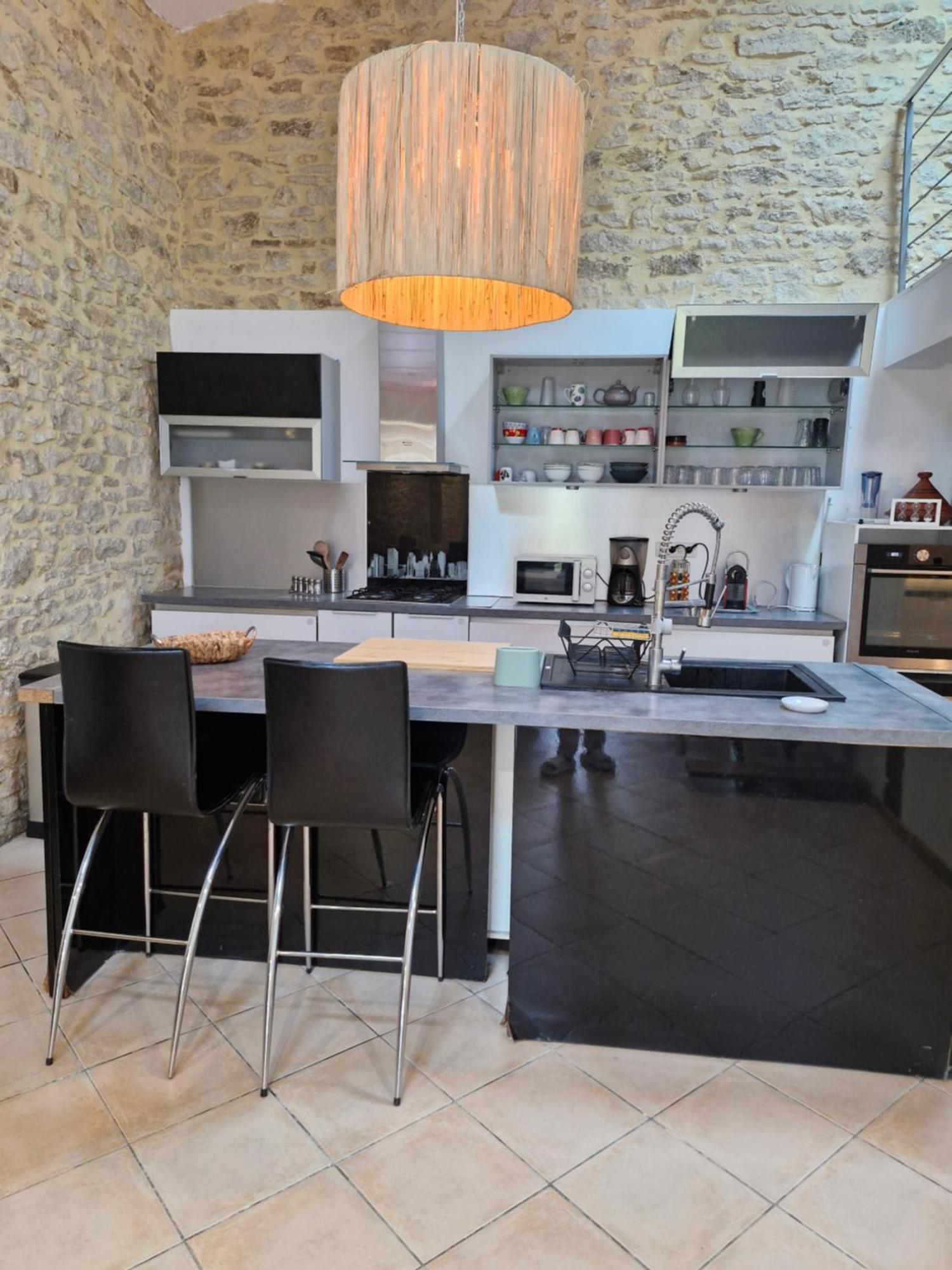 Demeure En Pierre Avec Piscine Privee Villa Etauliers ภายนอก รูปภาพ